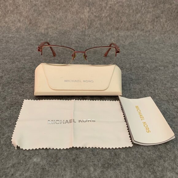 Michael Kors Women’s MK312 655 Half Rim Optical/Prescription Eyeglasses Frame - Picture 14 of 15